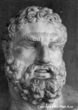 The Greek hero Hercules