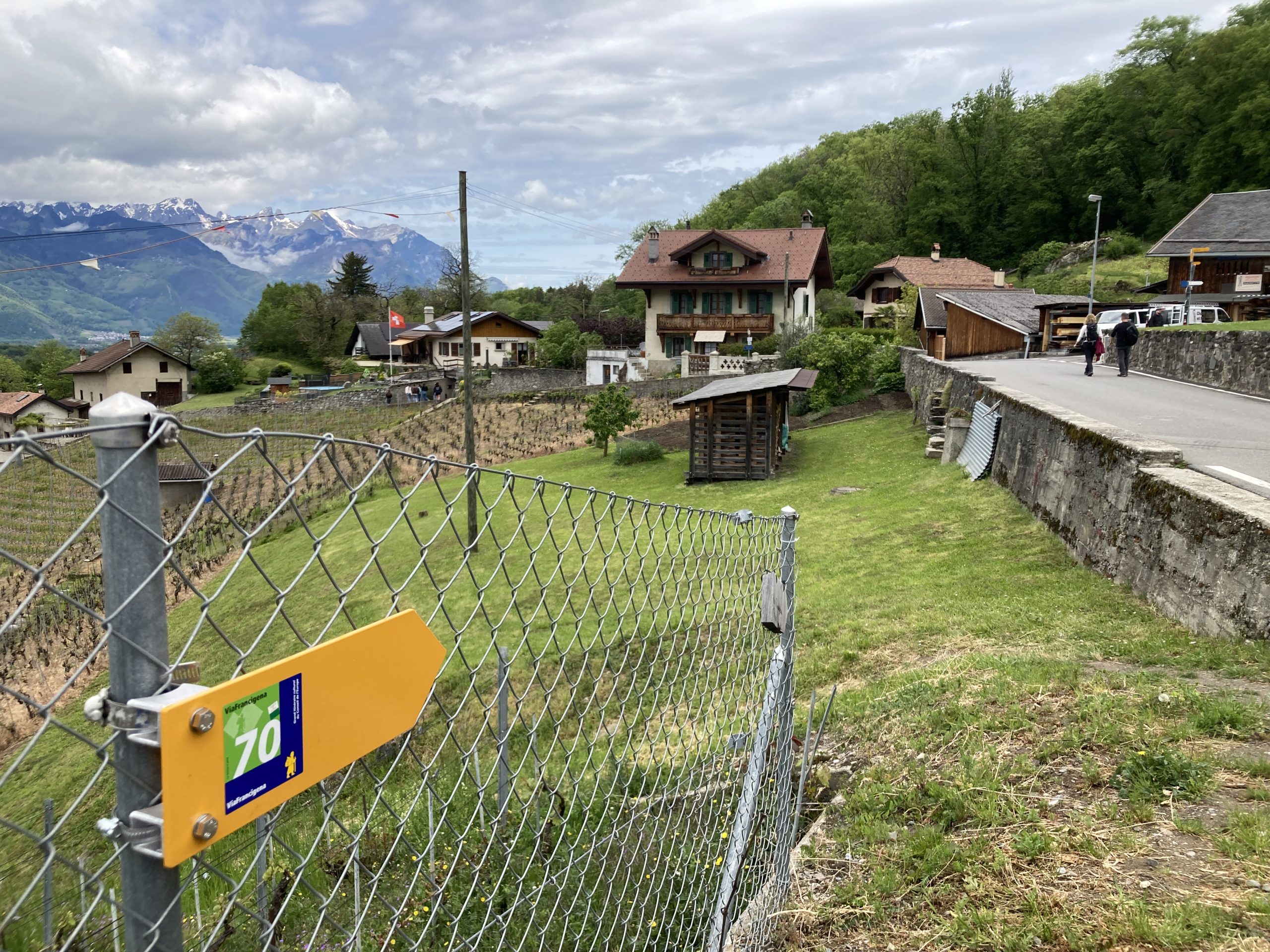 The Swiss Via Francigena Route