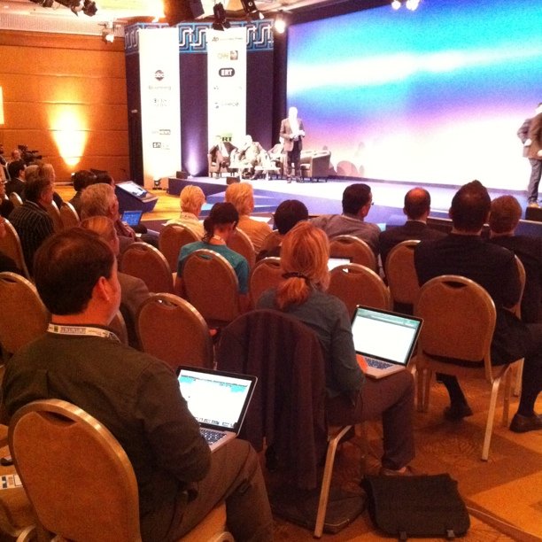 Twitter users at Newsxchange #nx10
