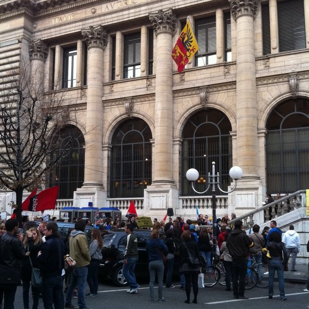 Silly protest.