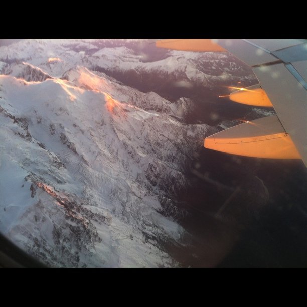 Over the alpes