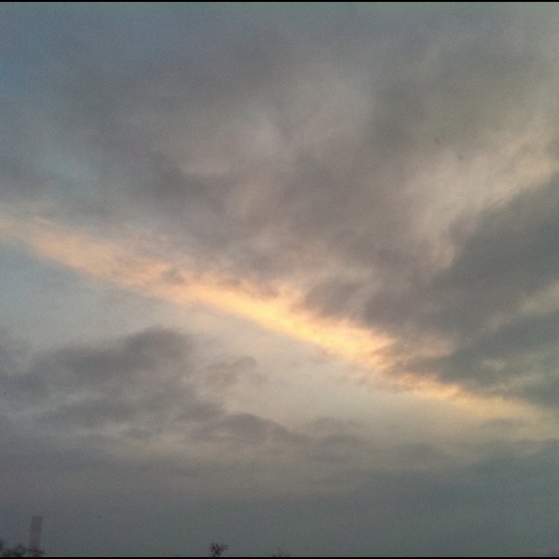 The arctic sky