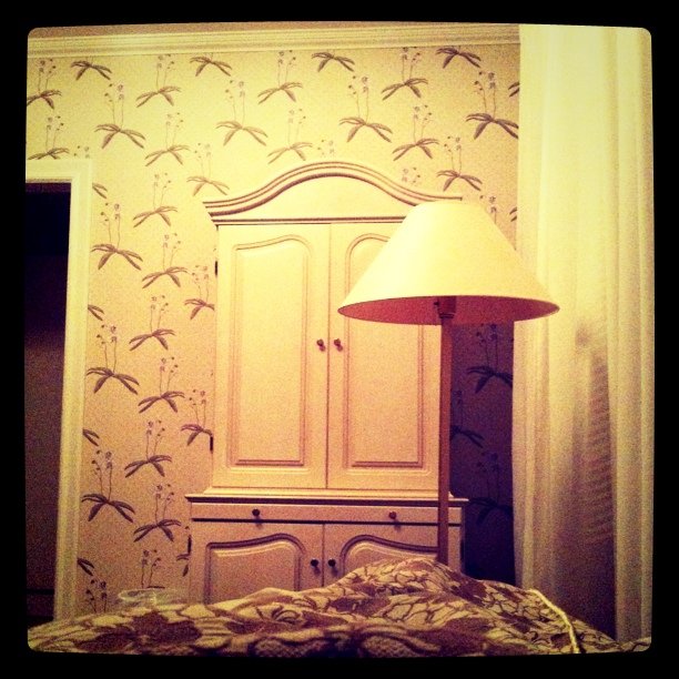 Lying in bed