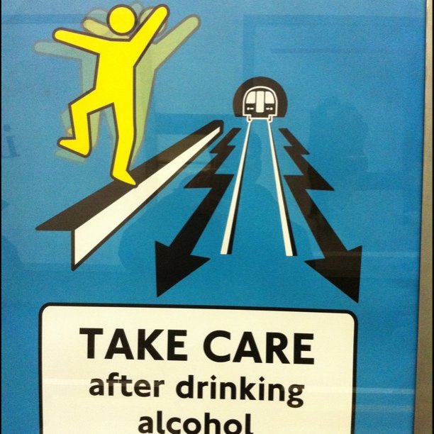 The dangers of drunken tube rides