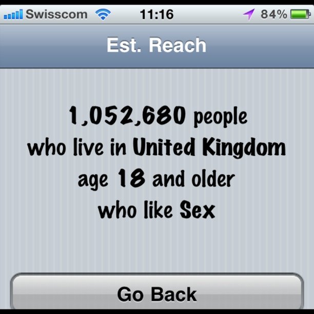 Facebook users in the u.k.