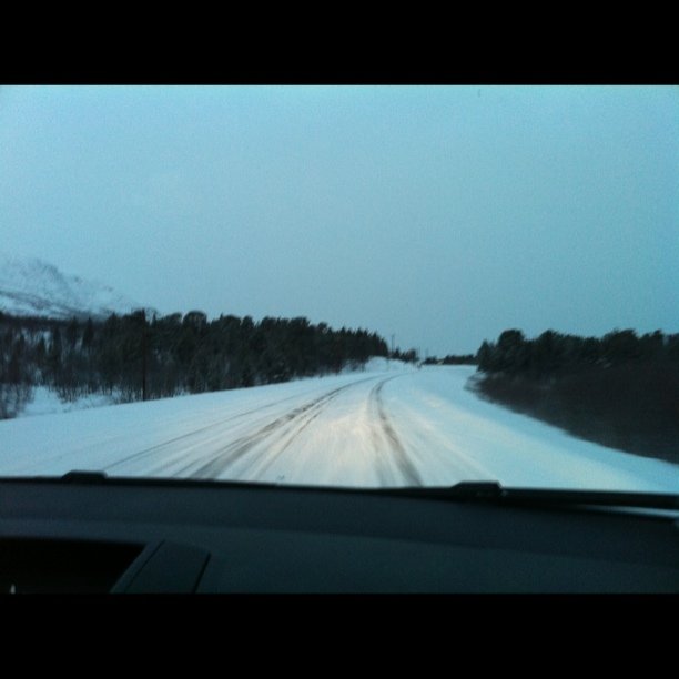 Swedish lappland drive