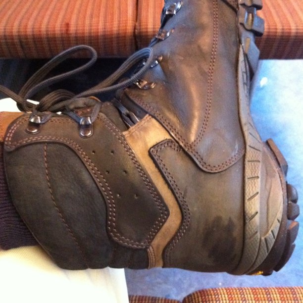 These shoes have been to the arctic circle.