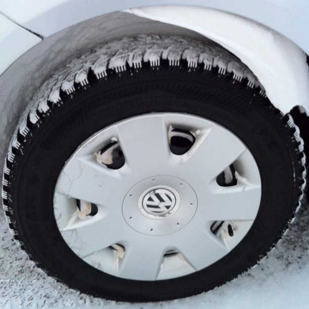 Snow build up