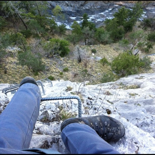 What goes up... Isn't scared of heights