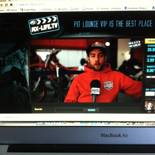 Motocross interview