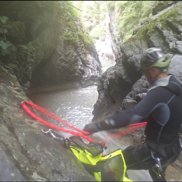 Canyoning precautions