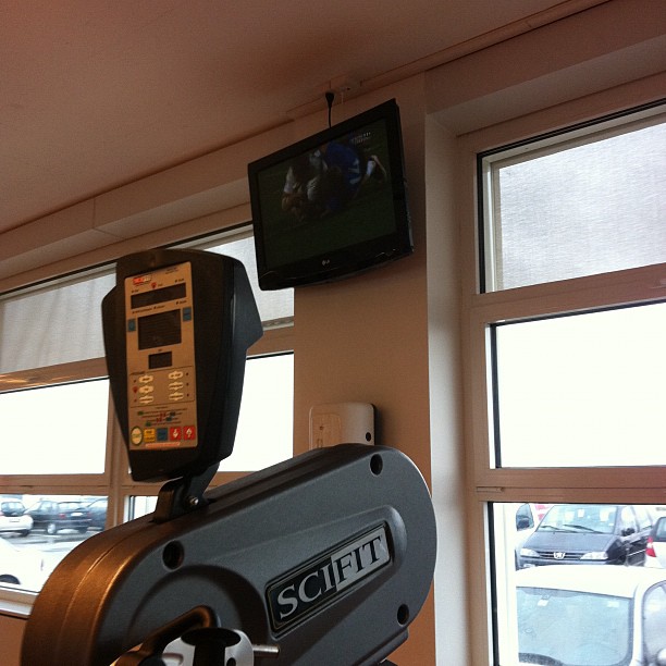 Rugby at the gym