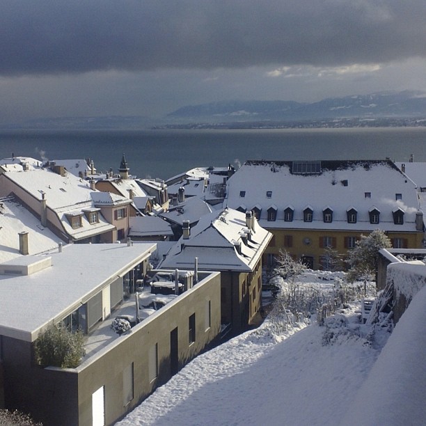 Nyon in winter