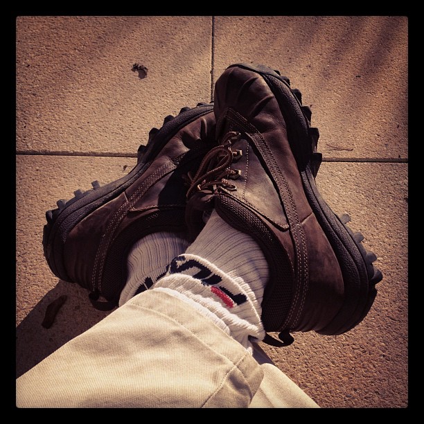 Not walking 