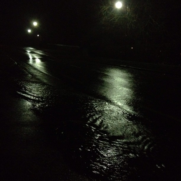 Flooding due to new housing.