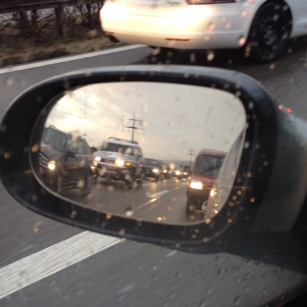 Being followed