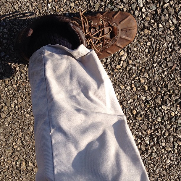 Frozen trousers
