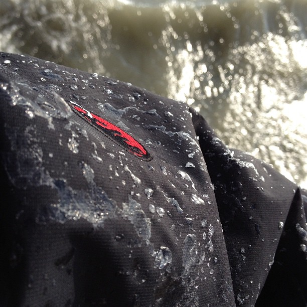 My coat after a few waves