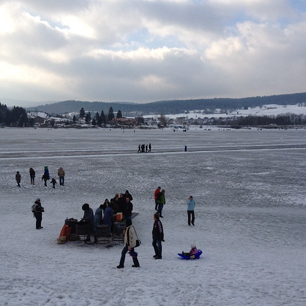 Marrons sur glace