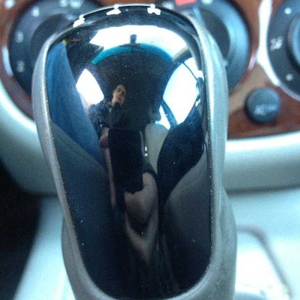 The world seen by my gear stick