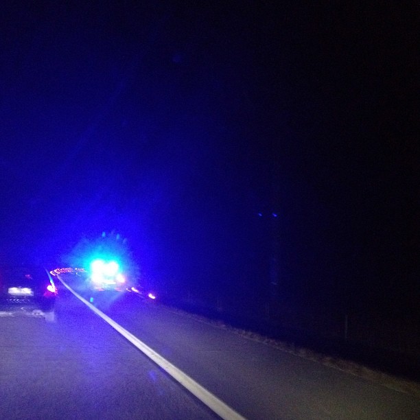 Why would you drive off the side of the road?