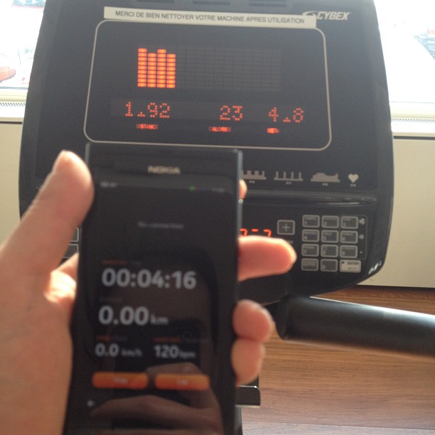 Monitoring heart rate with the n9