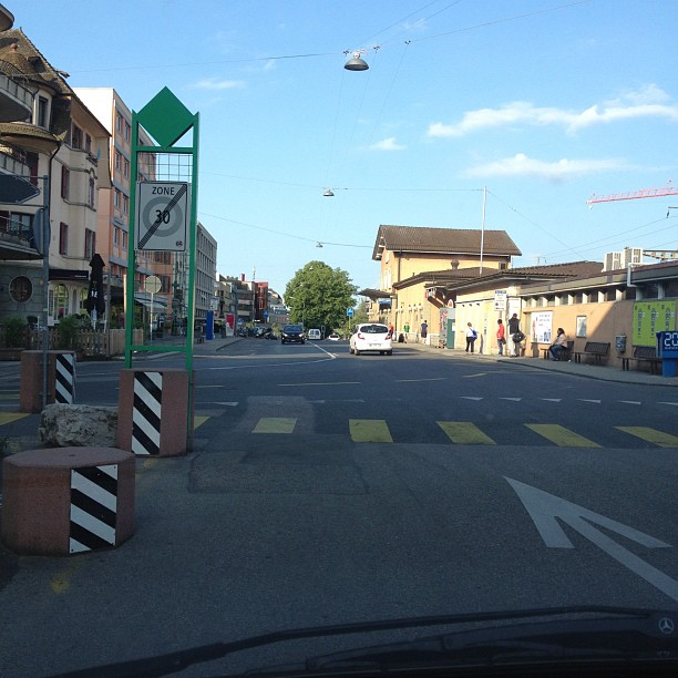 Waiting before heading to via ferrata