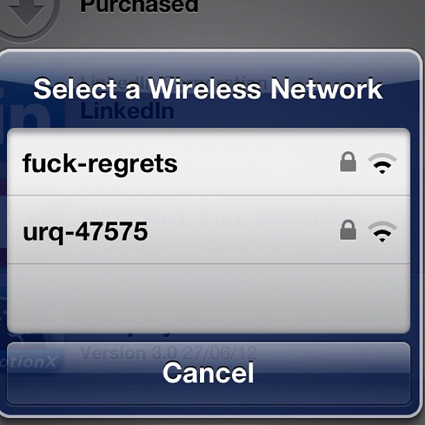 Regret?
