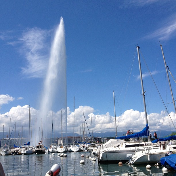 Look at that lake water just jumping up like that.