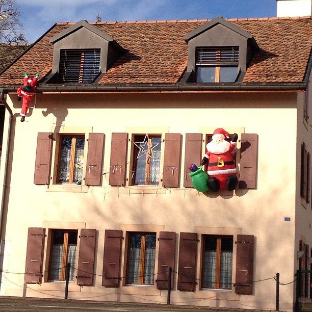 Mischievous santas