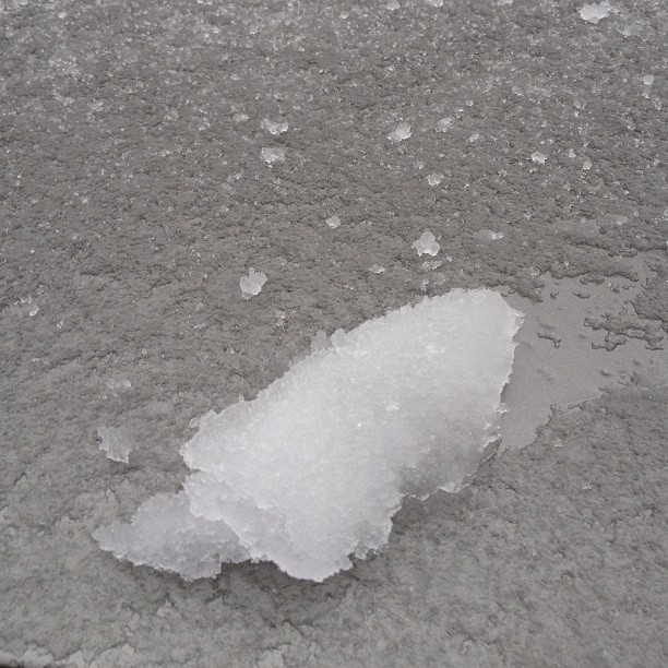 Sexy sleet, because rain is standard and snow is too high class