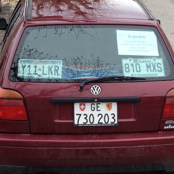 The road trip car?