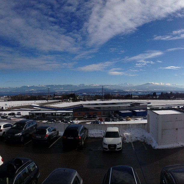 View from the gym.