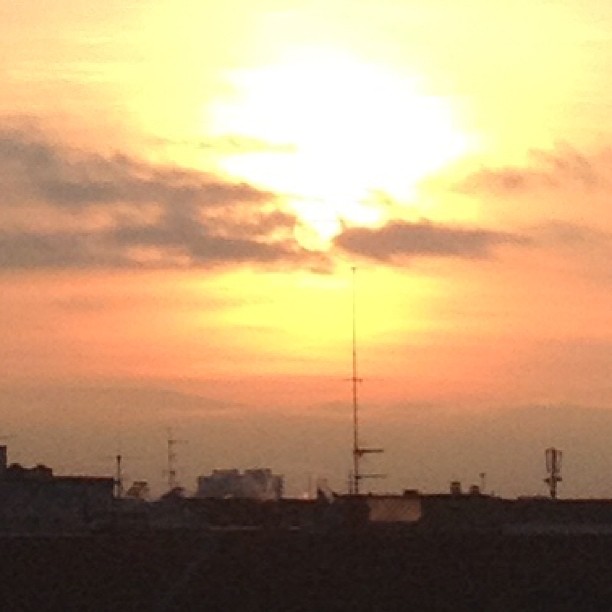 Geneva sunset.