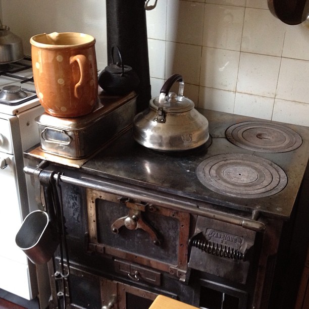 Beautiful old stove.