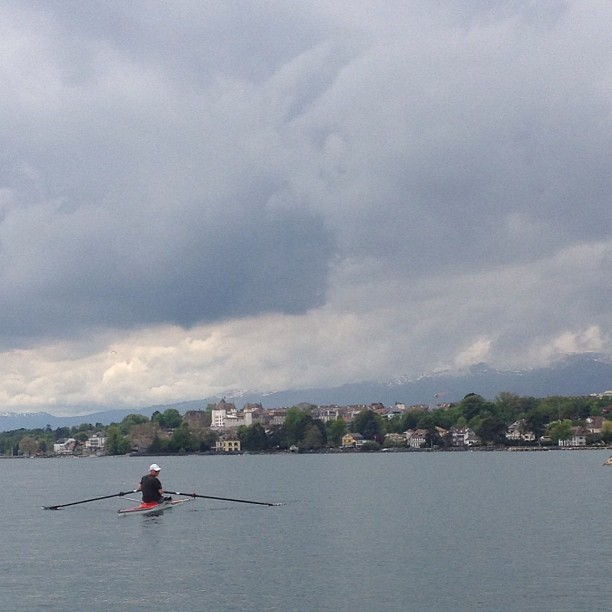 From prangins looking towards Nyon