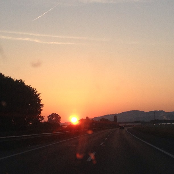 Big sun this morning