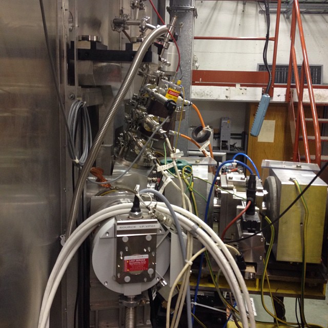 Linac 2 proton from hydrogen.