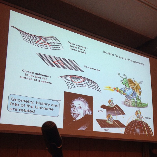Aliens with laser beams. Intro to what Planck was doing. #cerntweetup #cernopenday13