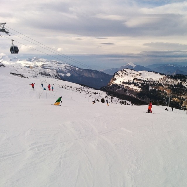 Just a normal day on the slopes.