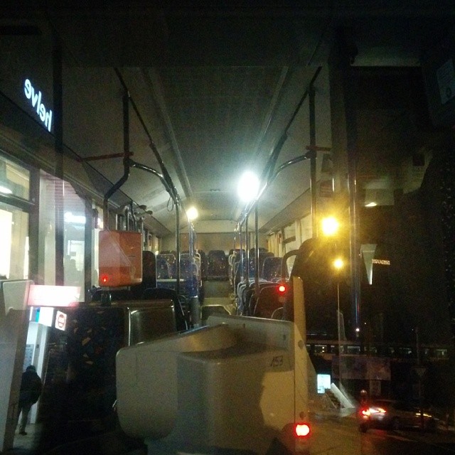 Milliseconds before a TPN bus runs you over.