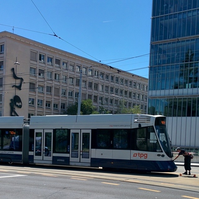 Public transport offers two options.