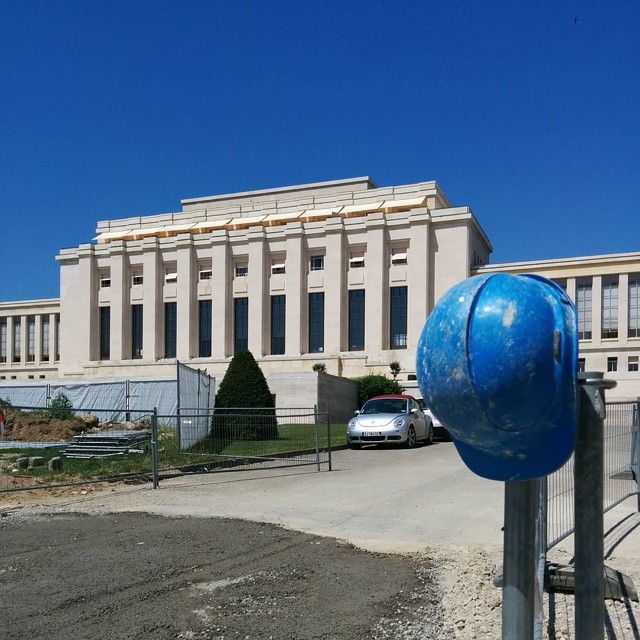 Casque bleu ;-)