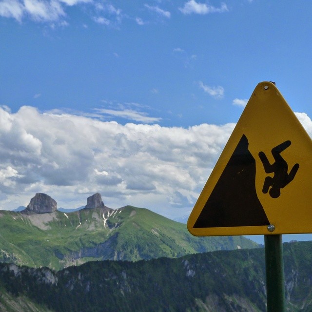 I climbed one of those peaks during one of my via ferrata.