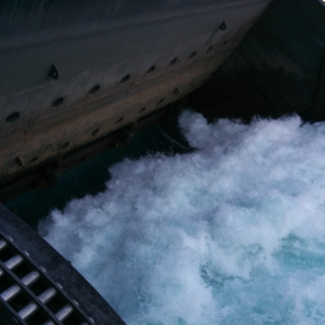 Strong current.