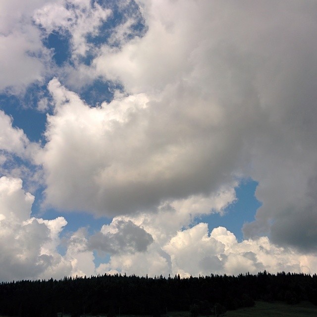 Very big clouds.