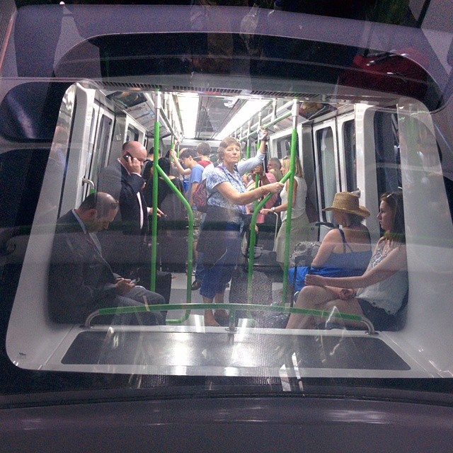 In another reality where maglev are used.