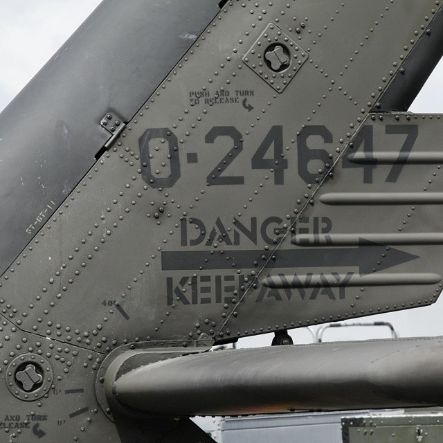 Danger, keep clear.