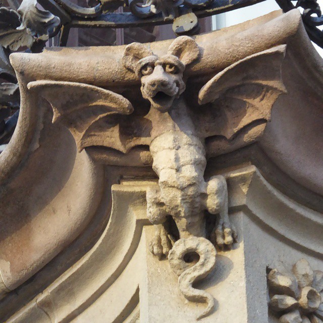 Funny gargoyle