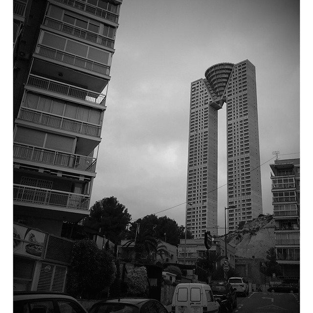 A modern folly in benidorm.